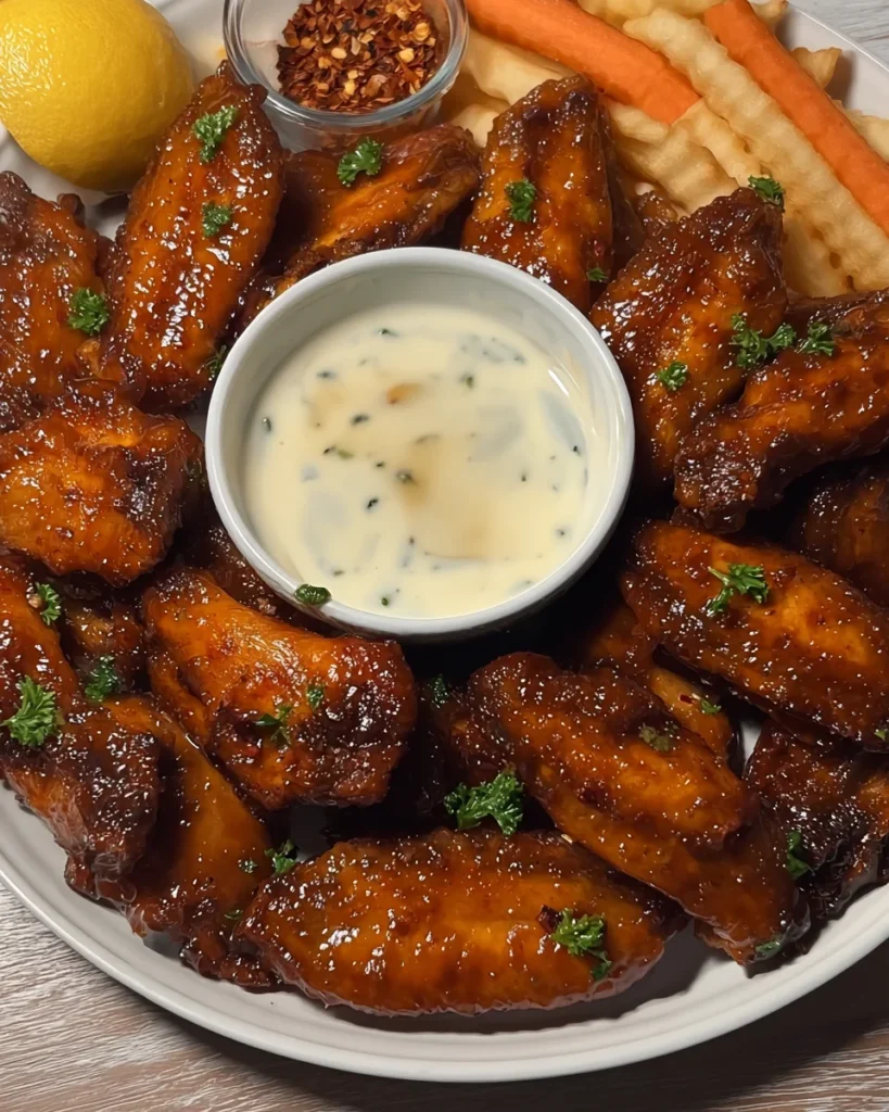 Hot Honey Lemon Pepper Wings