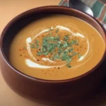 Iron-fortified Pumpkin Coconut Soup