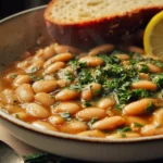 One-Pot Brothy Beans with Herbs & Lemon