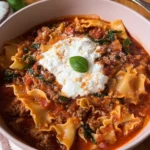One-Pot Lasagna Soup