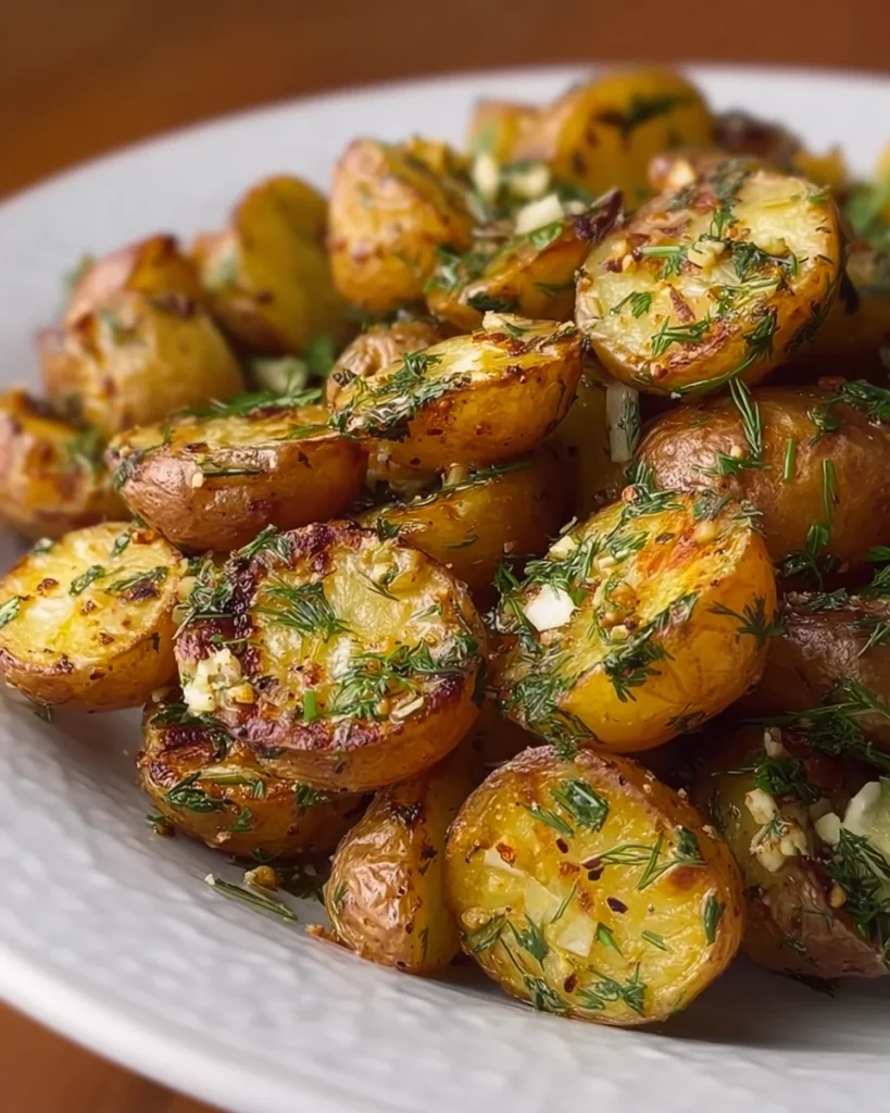 Roasted Dill Potatoes