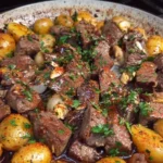 Steak Bites and Potatoes