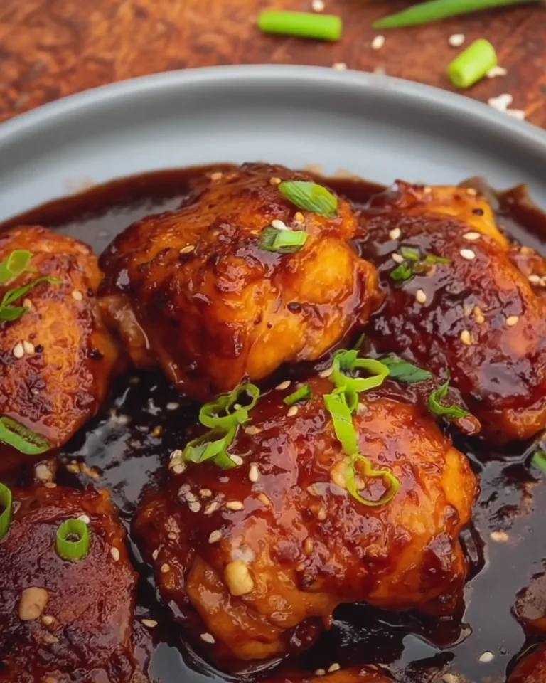 Sticky Honey Garlic Chicken