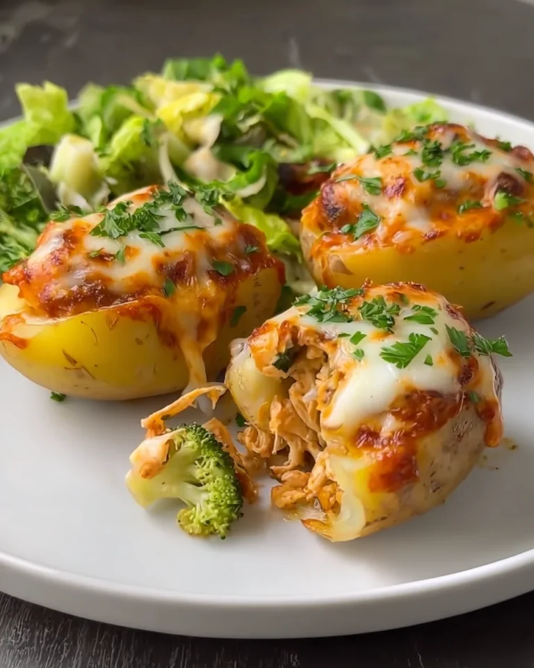 Stuffed Potato with Chicken