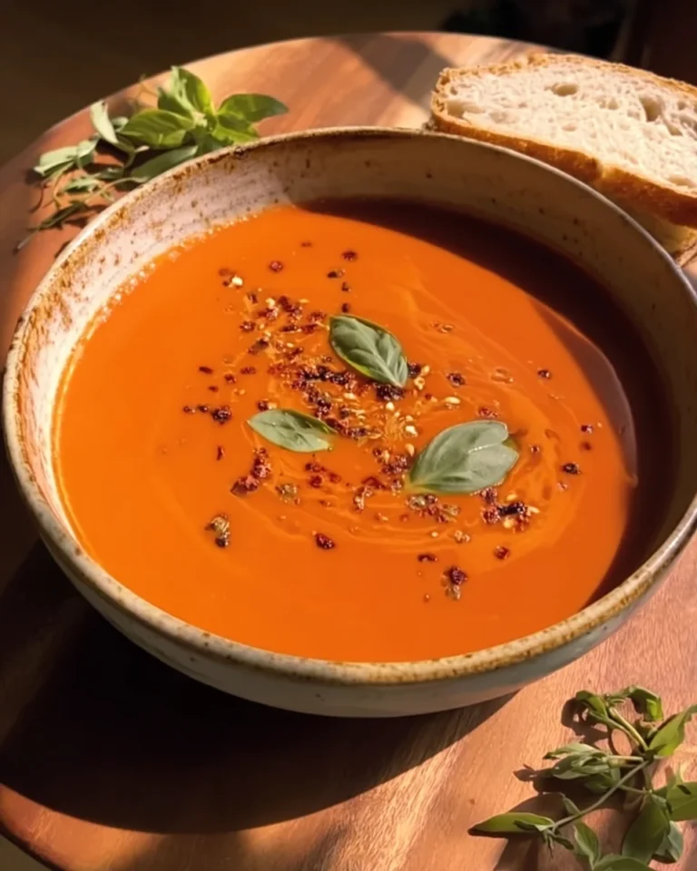 Tomato Soup with Canned Tomatoes