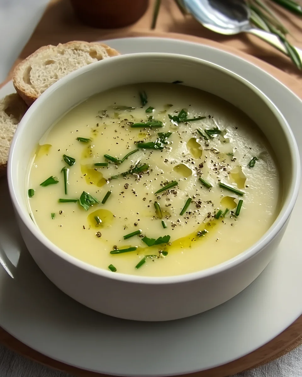 Vegan Potato Leek Soup
