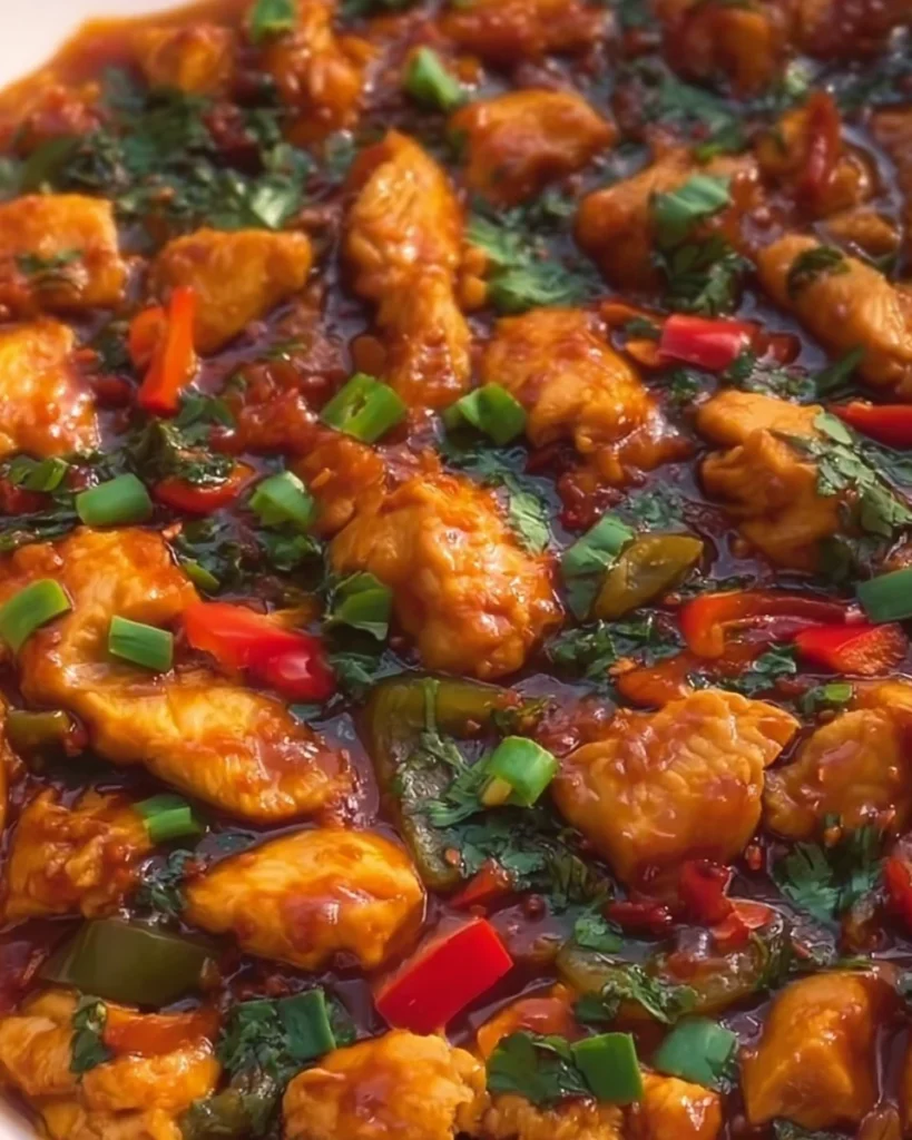 Zesty Garlic Chilli Chicken