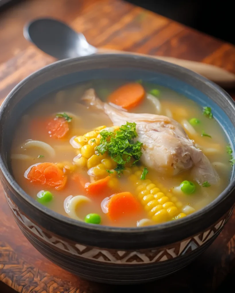 ABC Soup (Chicken & Veggie Soup)