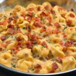 Bacon Cheeseburger Tortellini