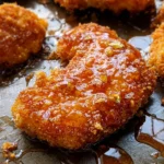 Baked Crunchy Hot Honey Chicken