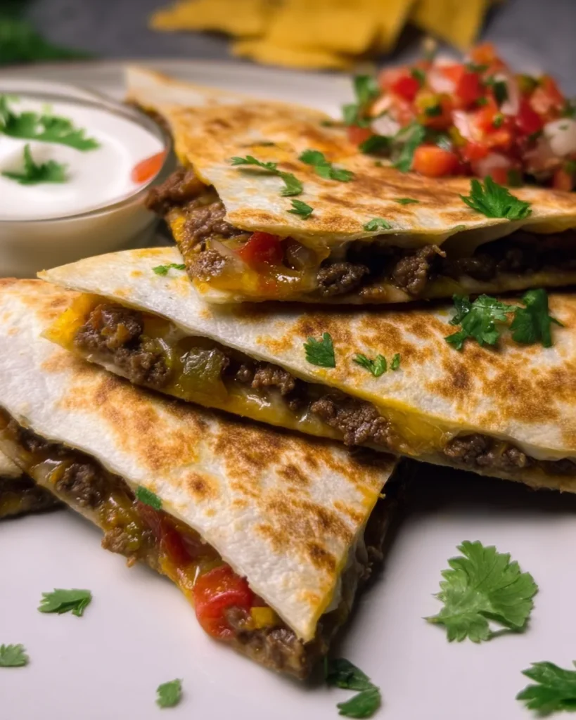 Beef & Cheese Quesadilla