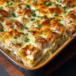 CHICKEN ALFREDO LASAGNA