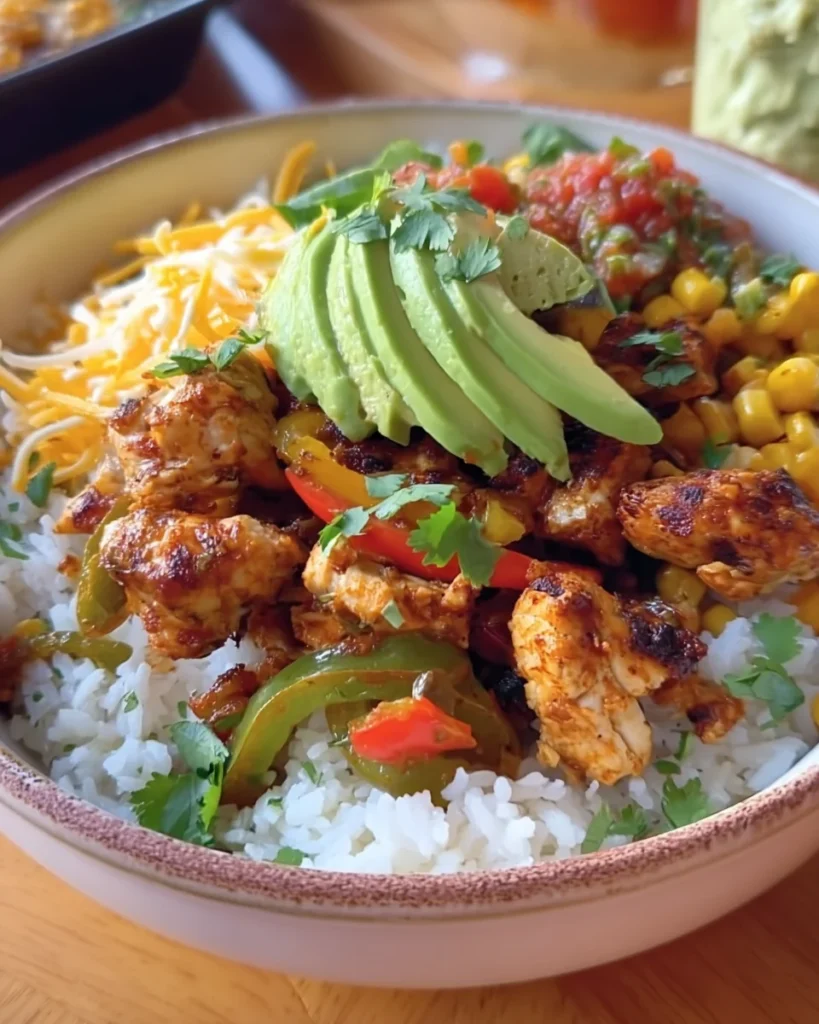 Chicken Fajita Bowls
