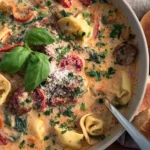 Creamy Tortellini Soup