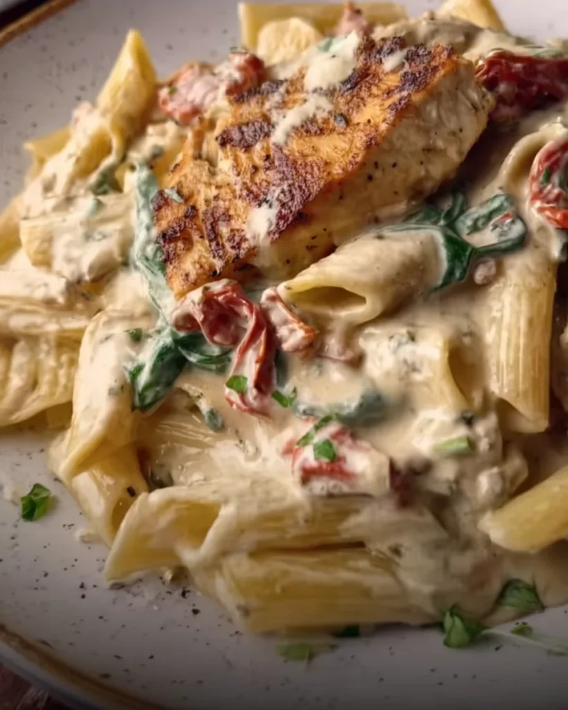 Creamy Tuscan Chicken Pasta