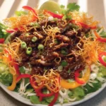 Crispy Chilli Beef Salad