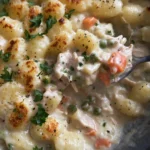 Gnocchi Topped Chicken Pot Pie
