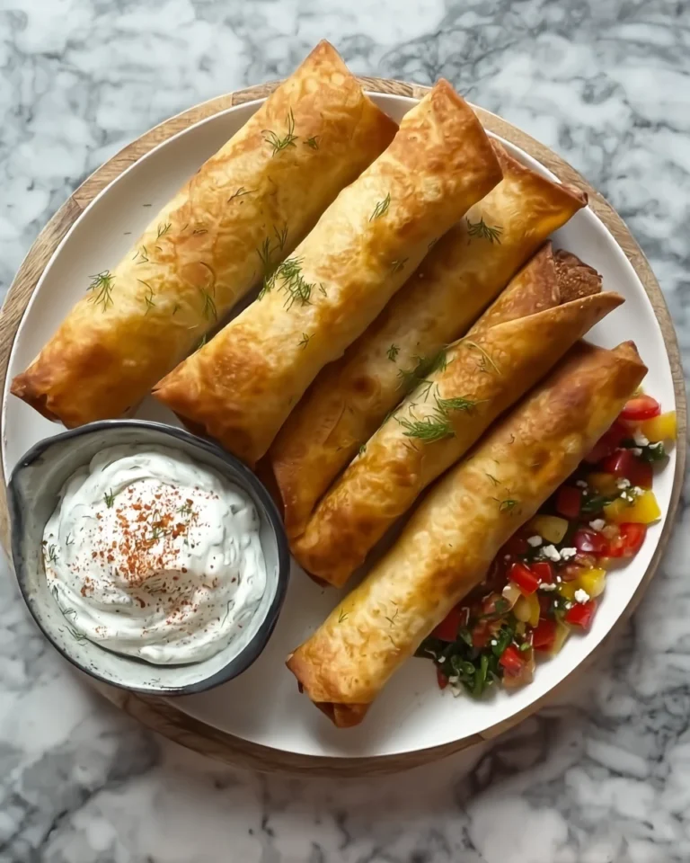 Greek chicken taquitos