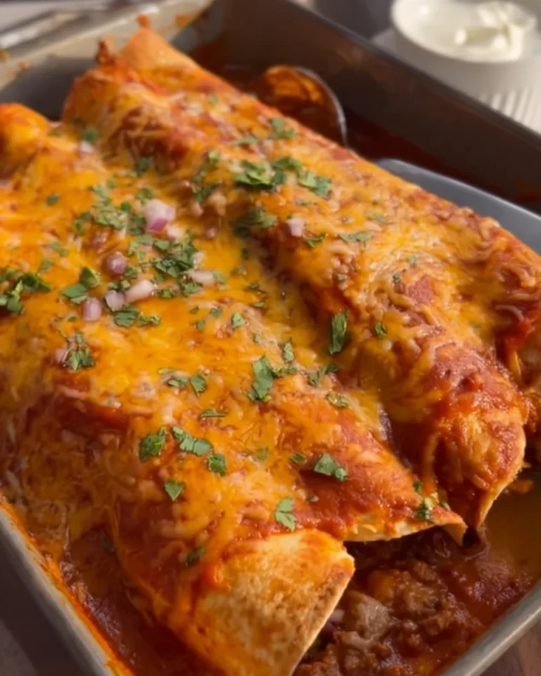 Ground Beef Enchiladas