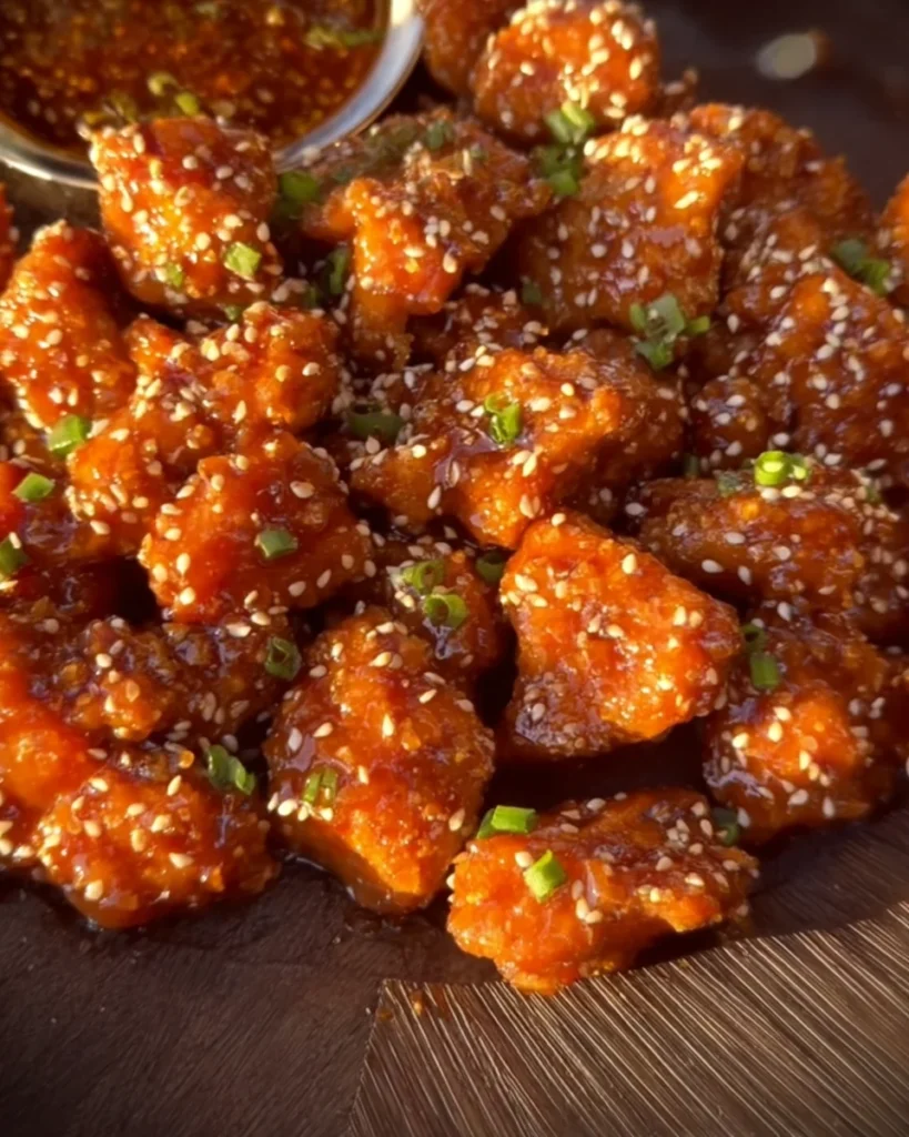 Honey Garlic Chicken Bites