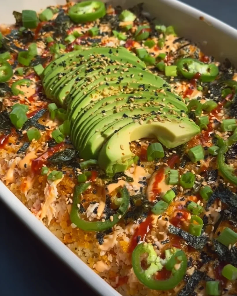Keto Sushi Bake