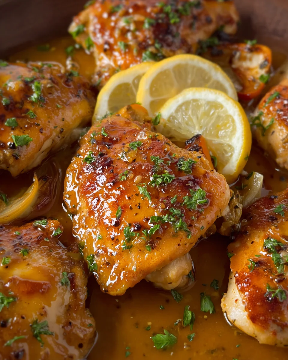 Lemon Pepper Chicken Thighs