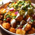 Loaded Tater Tot Nachos
