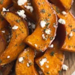 Maple Roasted Pumpkin Wedges