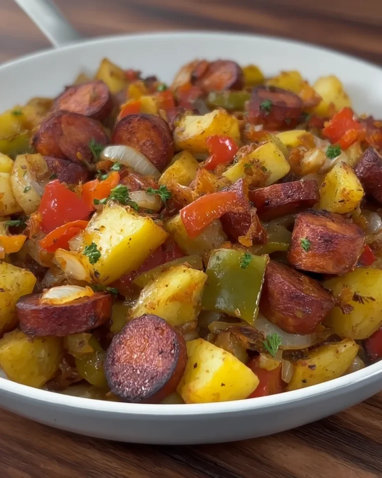 One pan Sausage Potato Skillet