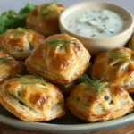 Salmon Wellington Pastry Bites