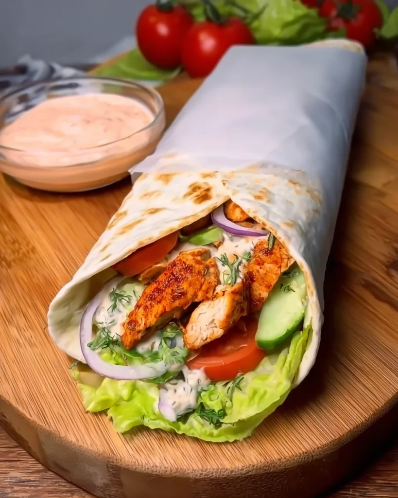 Spicy Chicken Wrap