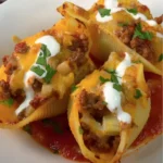 Taco Stuffed Pasta Shells