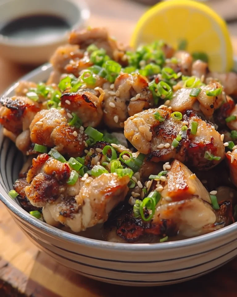 Yakitori-Inspired Salt And Pepper Chicken Bites
