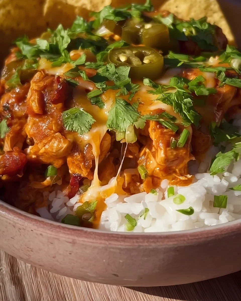 cheesy chicken salsa