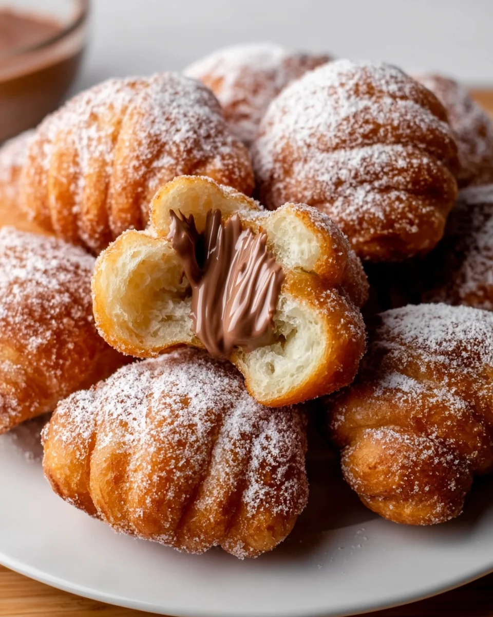 Fried Croissant Beignets