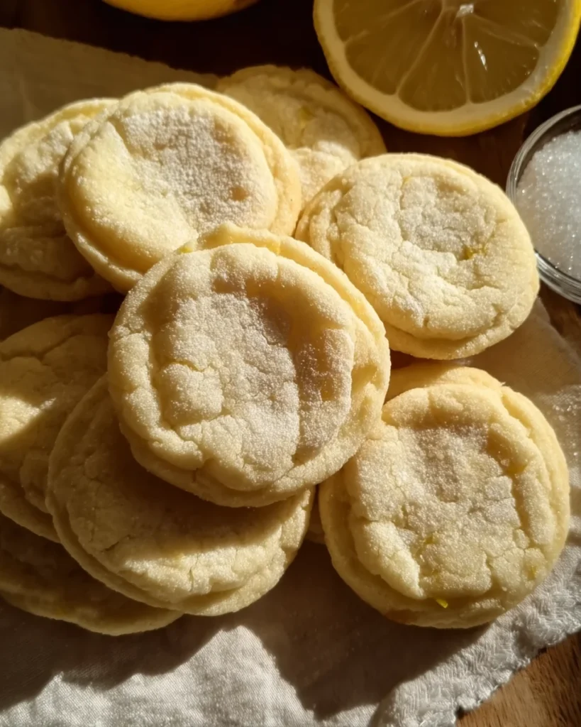 Soft & Chewy Lemon Cookies