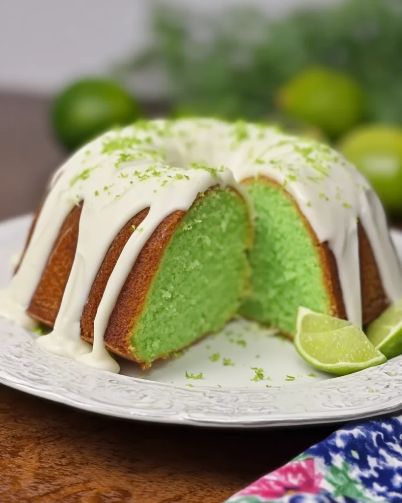 St. Patrick’s Day Key Lime Bundt Cake