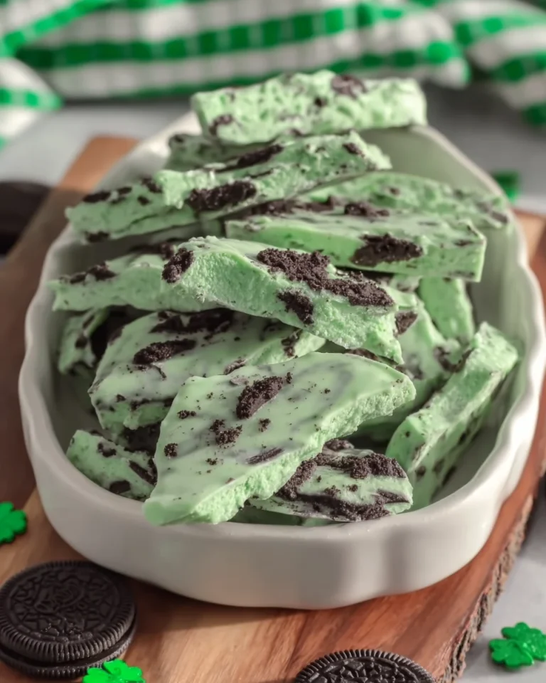 St. Patrick’s Day Mint Oreo Bark