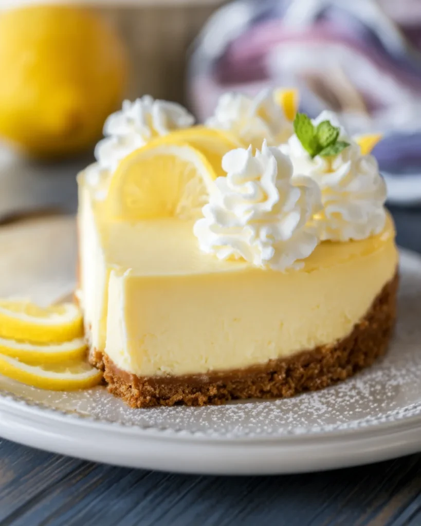 Ultimate Creamy Lemon Cheesecake