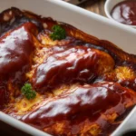 3 Ingredient BBQ Chicken Bake