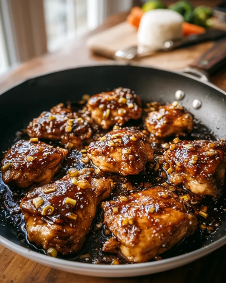 3 Ingredient Honey Garlic Chicken