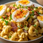 Bacon Deviled Egg Pasta Salad