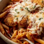 Baked Chicken Parmesan Pasta