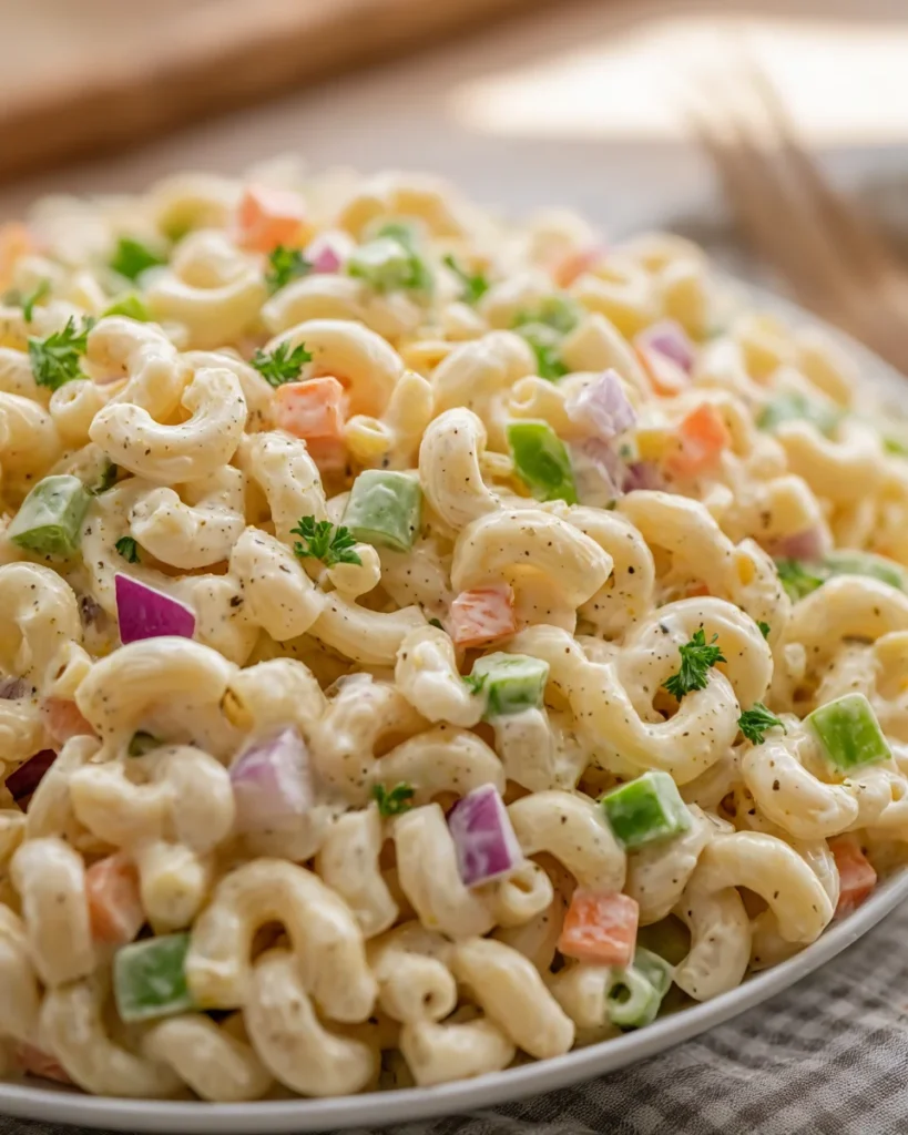 Classic Picnic Macaroni Salad