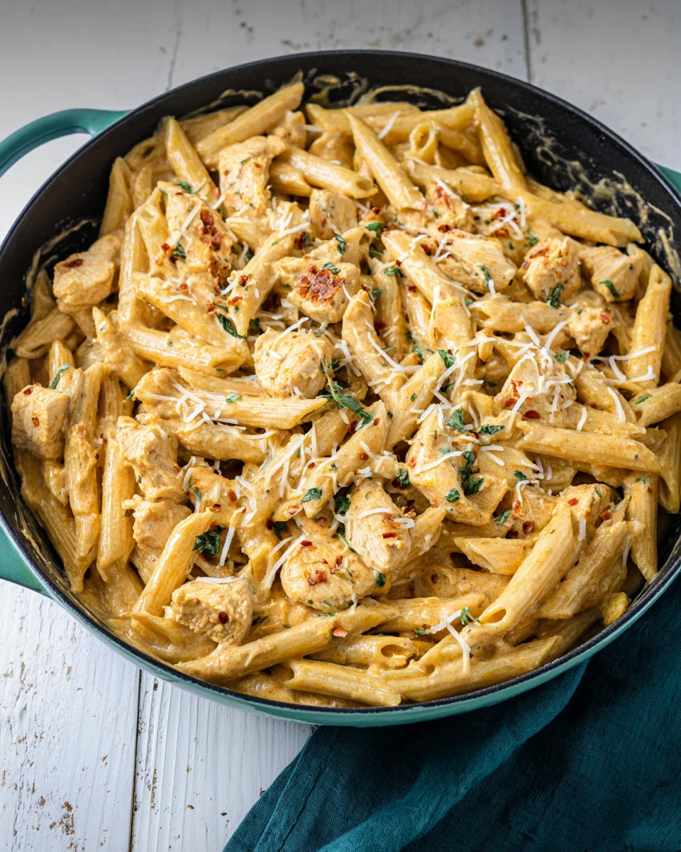 Creamy Garlic Chicken Pasta