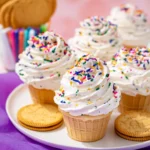 Funfetti Icebox Cupcakes