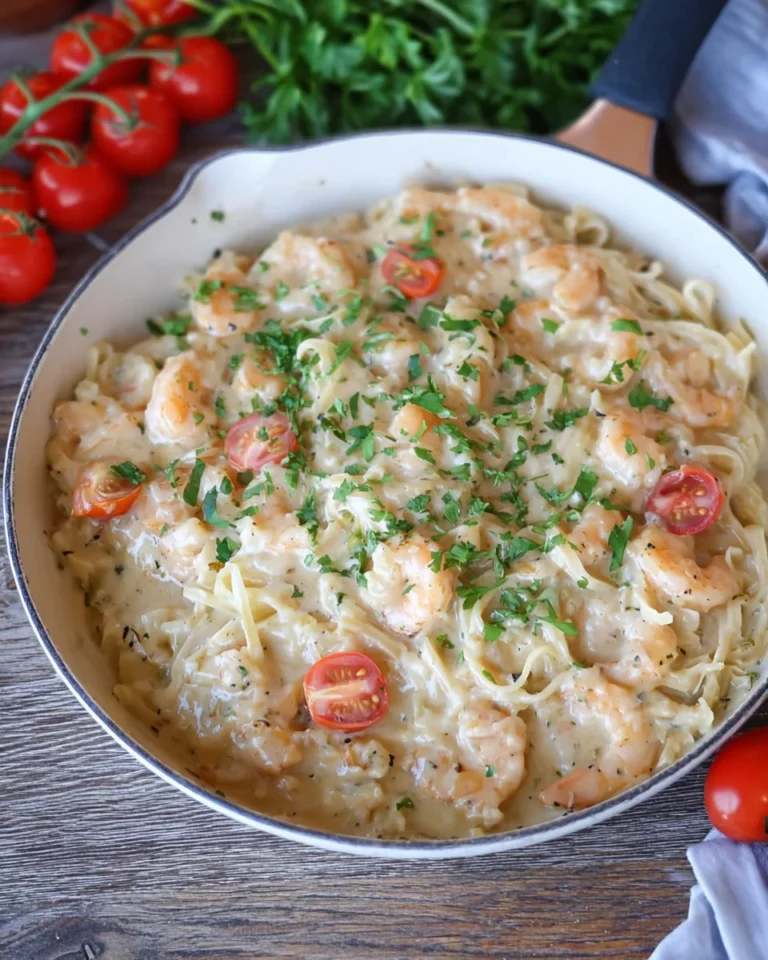Garlic Shrimp Pasta