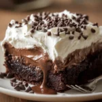 Layered Pudding Brownie Dessert