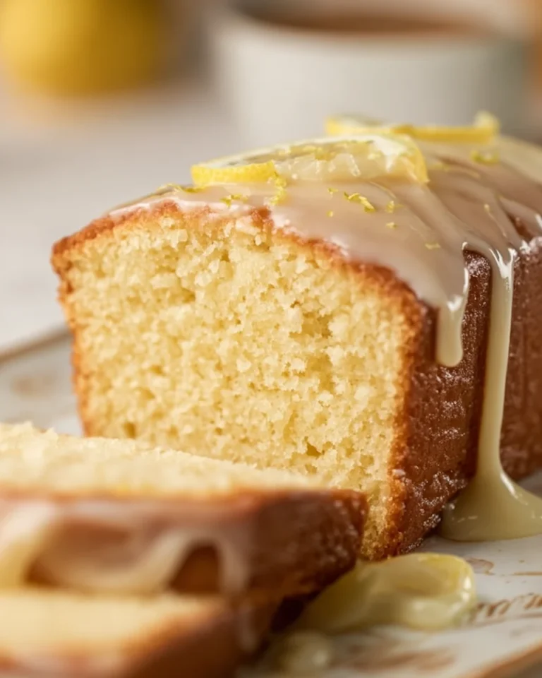 Lemon Cream Cheese Pound Cake