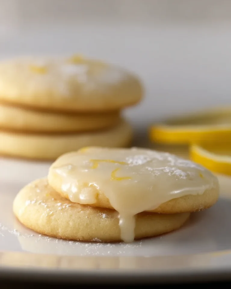 Lemon Shortbread Cookies